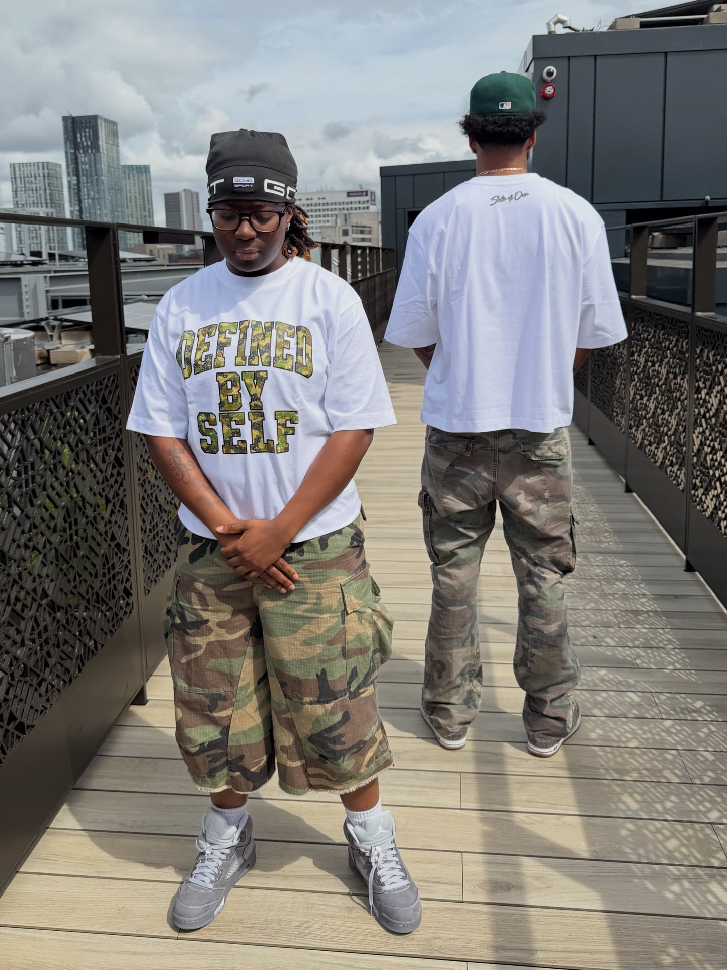 ‘DEFINED BY SELF’ T-SHIRT WHITE